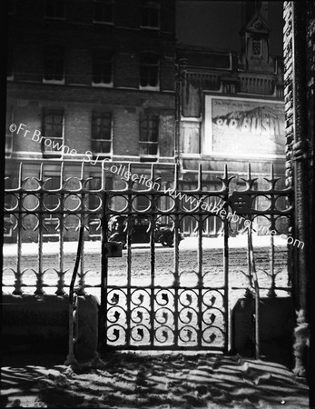 IRONWORK AT ST PATRICK'S  DONEGALL STREET